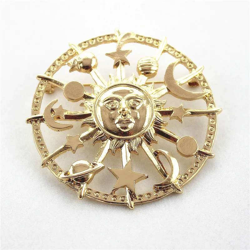 Бесплатная доставка Новые Модные женские ювелирные изделия Солнце Луна Звезда