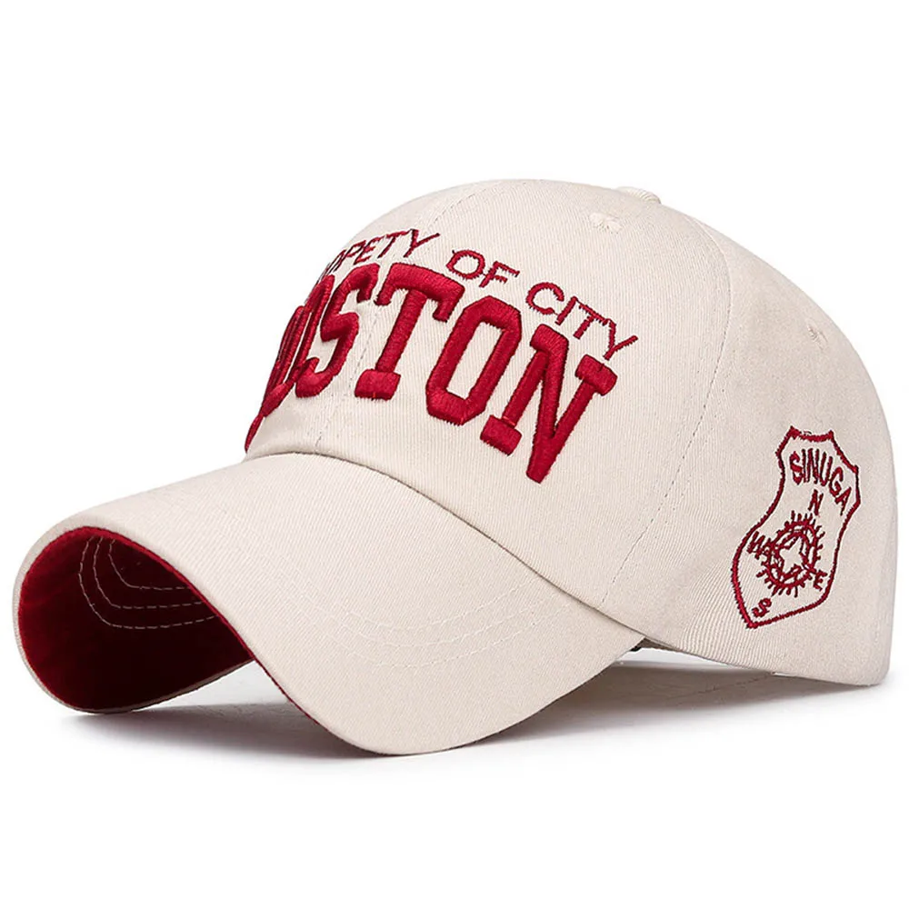 Beige Baseball Cap FS бейсболка для мужчин и женщин, зимняя Солнцезащитная уличная Кепка в стиле хип-хоп, винно-красная хлопковая бейсболка, кепки для папы, Casquette Homme - Цвет: Beige Baseball Cap
