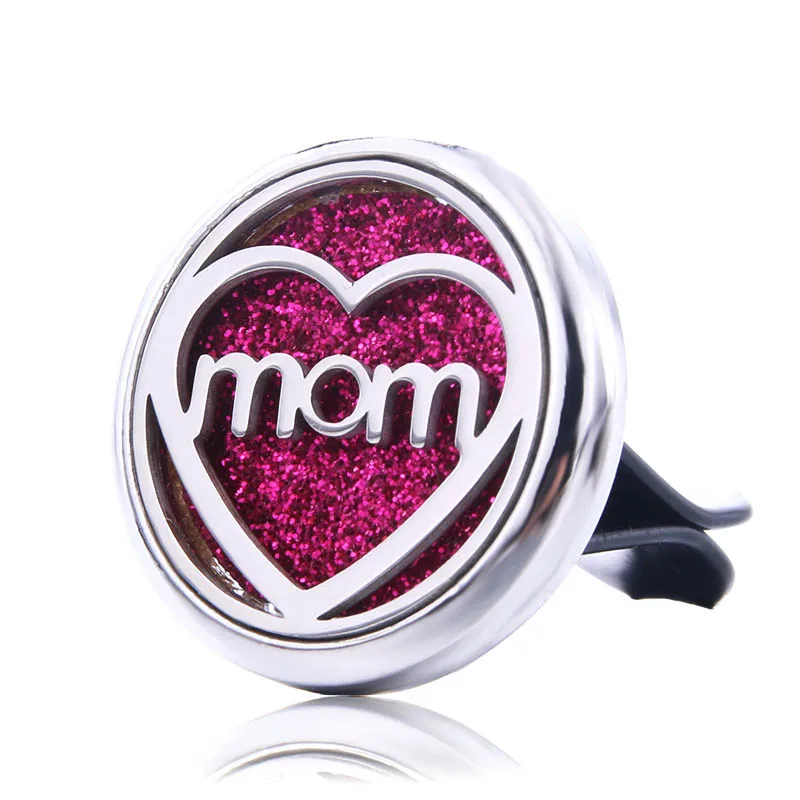 Автомобильный рассеиватель воздуха Love Mom освежитель из нержавеющей стали