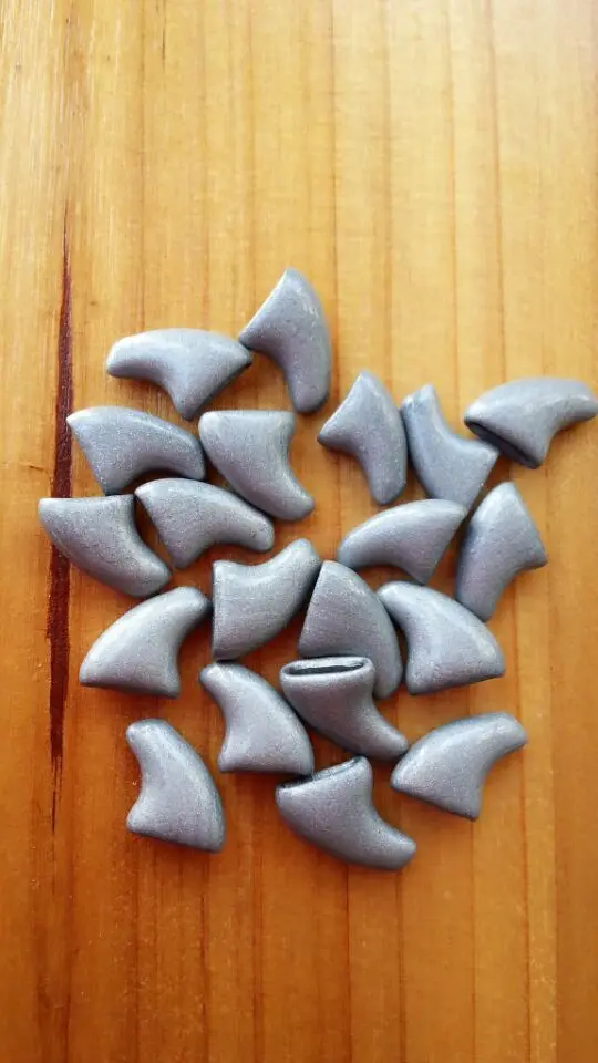 Новинка 2016 года 20 шт. мягкие колпачки для кошек и домашних животных серого цвета