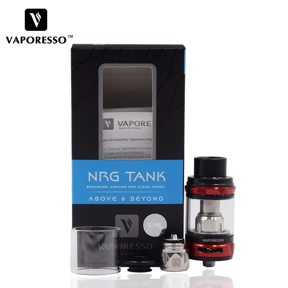 Оригинальный Vaporesso NRG 5 мл бак и мини 2 Atomizer емкость для жидкости с GT4/GT8 катушка