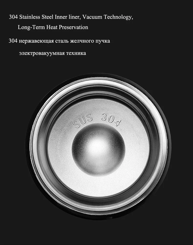 Дорожная термос с двойными стенками, бутылка для чая с фильтром для заварки, вакуумная колба, термос с изоляцией из нержавеющей стали, стеклянная бутылка для чая