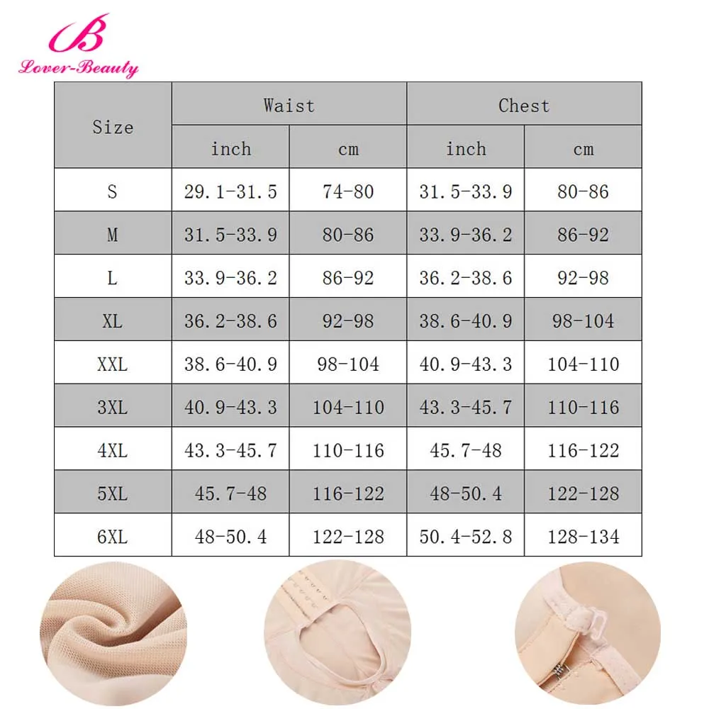 Lover Beauty Корректирующее белье для похудения Мужское боди Fajas тренажер талии тела
