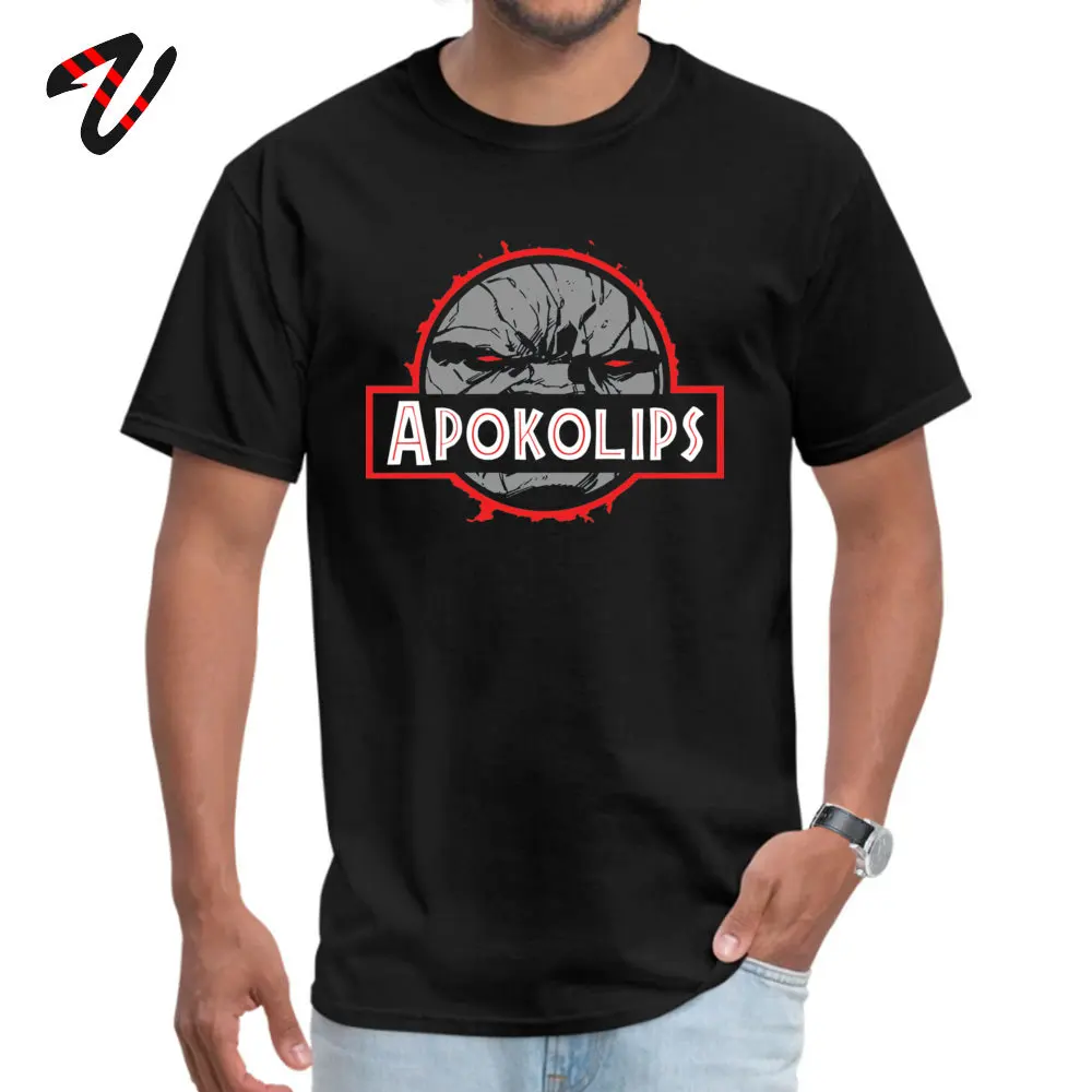Семейная Повседневная футболка Apokolips с круглым вырезом двойные топы взрослые