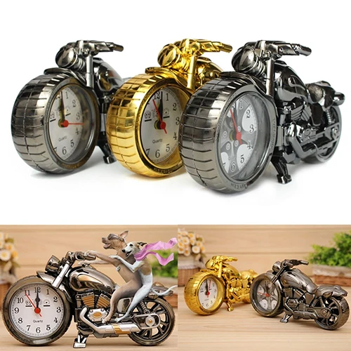 Креативные кварцевые часы в форме мотоцикла будильник Хранитель времени