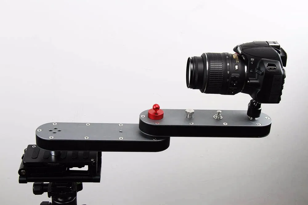 Портативная DSLR камера Видео слайдер рельсовая дорожка с панорамированием и линейным движением 4x расстояние для DSLR GoPro Экшн камеры s Смартфон