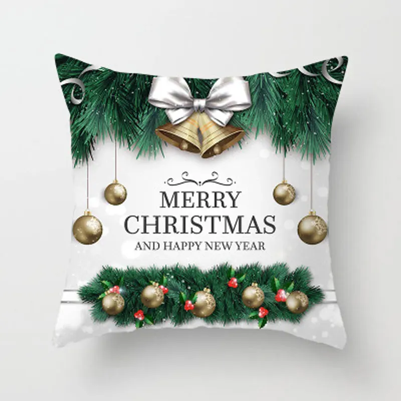 45*45 см Рождественская наволочка для подушки Супер Мягкий Квадратный диван Чехлы