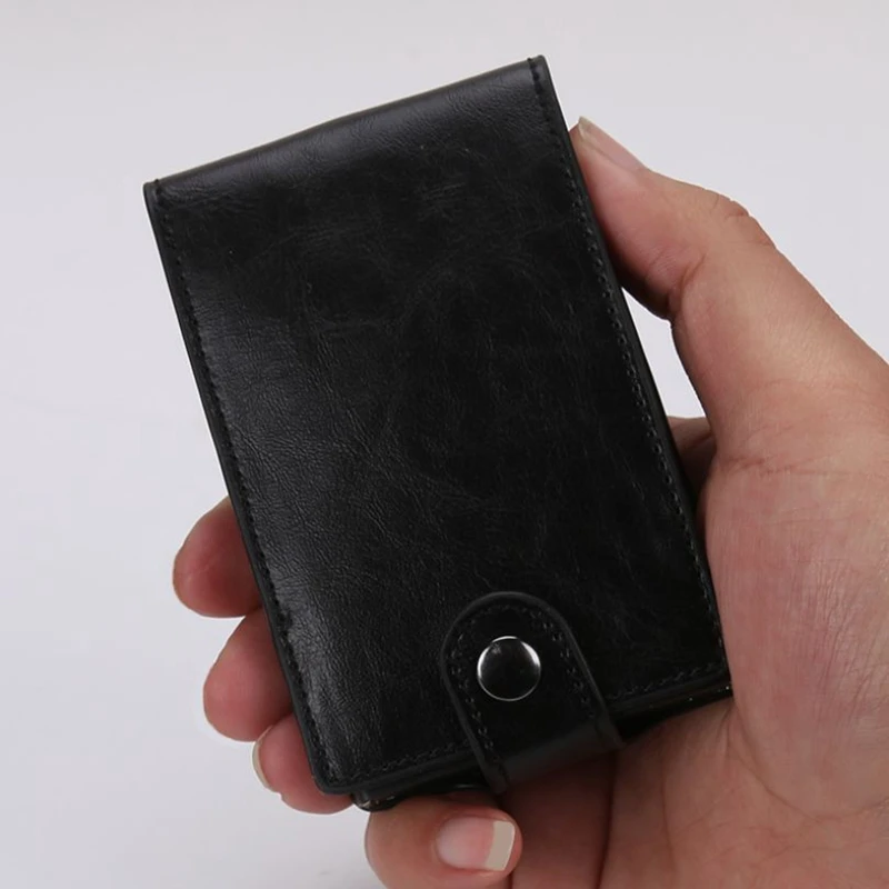 Лидер продаж 2020 тонкий держатель для карт унисекс с технологией RFID удостоверения