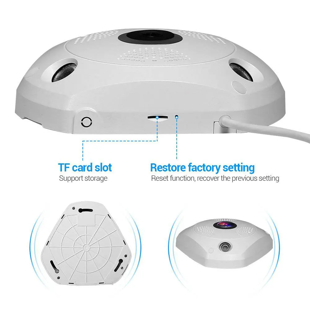 MX 960 P Wi Fi безопасности Камера IP Главная видеонаблюдения Системы 360 панорамный HD