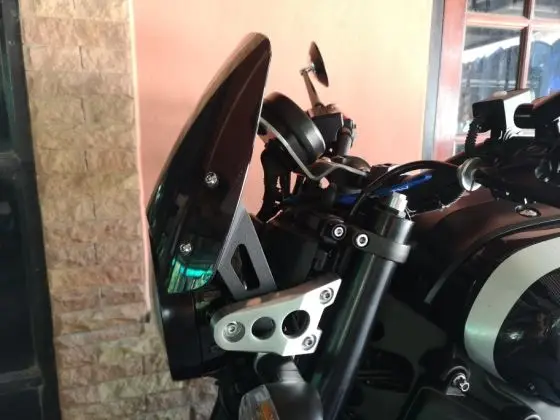 MOTO4U для XSR900 XSR 900 мотоцикл лобовое стекло ветровое стекло Ветер Дефлектор черный