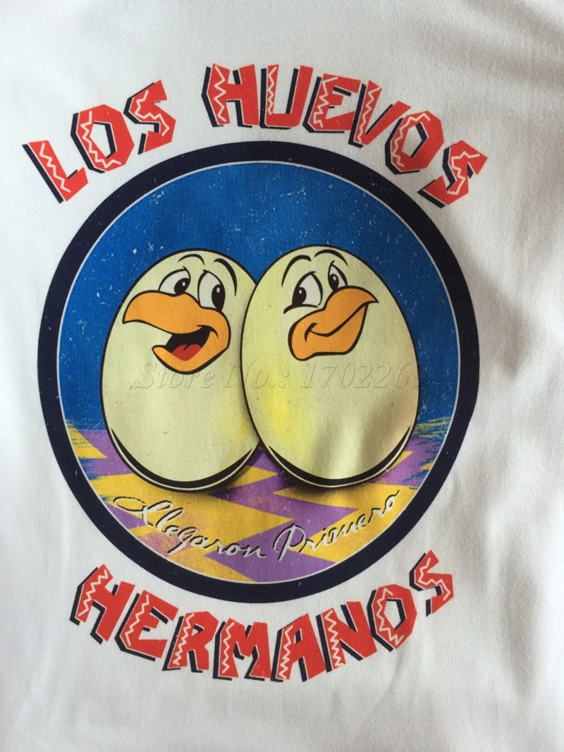 Мужская модная футболка с надписью «Breaking Bad», коллекция года, LOS POLLOS Hermanos, футболка с короткими рукавами и изображением братьев курицы, хипстерские топы, Лидер продаж