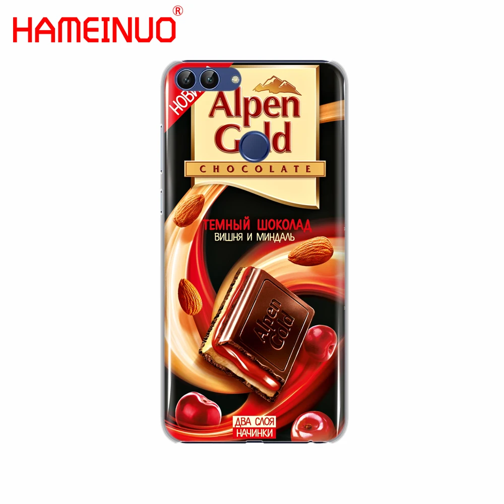 HAMEINUO alenka bar wonka чехол для сотового телефона с шоколадной надписью nutella huawei Honor 7C Y5