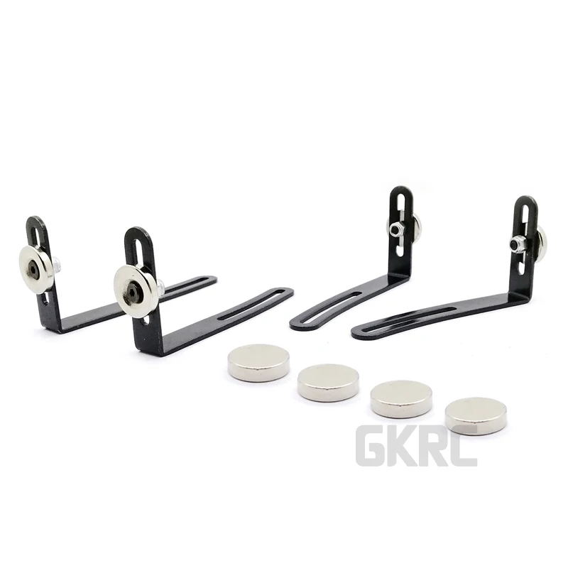 4 шт. Передняя и задняя Скрытая сильный магнит корпус автомобиля Колонка для 1/10 Rc