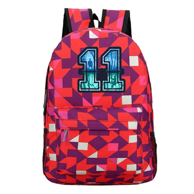 Рюкзак в стиле аниме plecak Sac A Dos Mochila Stranger Things 14xk рюкзак для школы детей унисекс