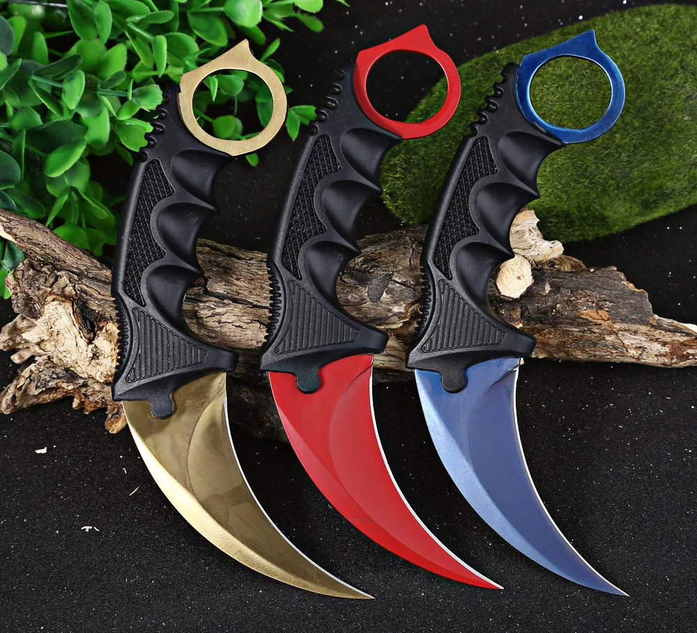 Нож CS GO Counter Strike Hawkbill тактический коготь Karambit на шею, реальный бой, поход, открытая защита, наступление, подарок.