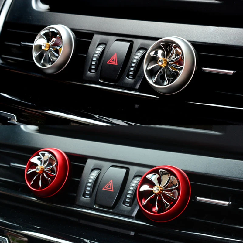 Освежитель воздуха для автомобиля миниатюрный освежитель с 8 лопастями клипсой