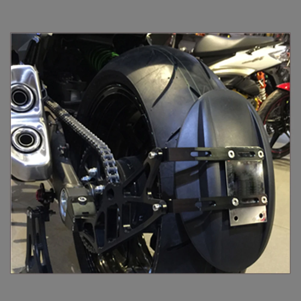 Заднее крыло мотоцикла CNC алюминий ABS для Yamaha MT09 FZ09 MT 09 FZ 2014 2015 2016|Накладки и