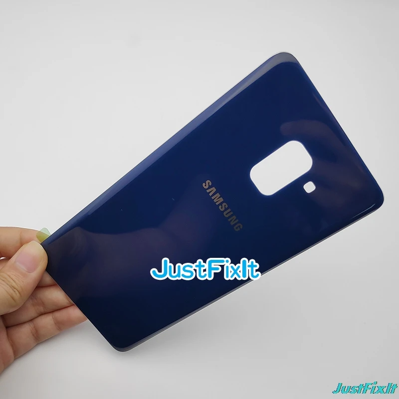 Для SAMSUNG Galaxy A8 + plus A730F A730 A730FD задняя крышка для батареи стекла Корпус чехол Замена