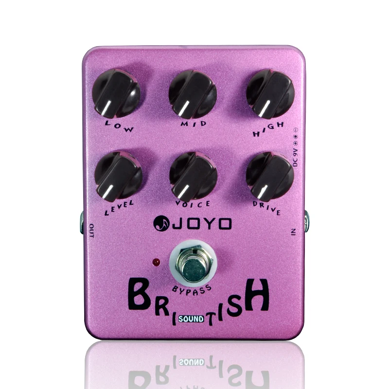 

Guitar Pedal British Sound Effect Pedal Amplifier Simulator Get Tones Inspired By Marshall Amps JOYO JF-16 Guitar Effects