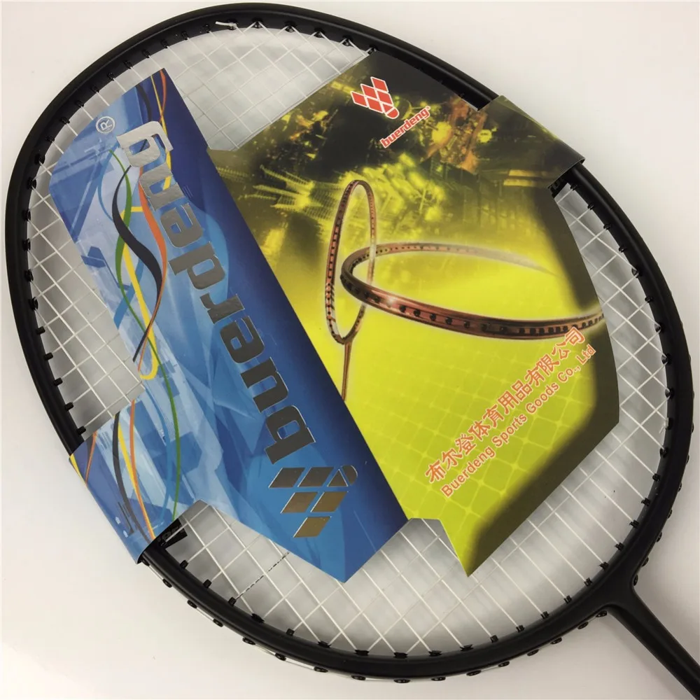 2019 Высококачественная ракетка для бадминтона с сильным натяжением до 35 фунтов