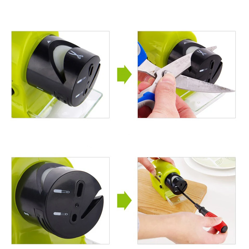 Портативная Алмазная профессиональная точилка для кухонных ножей точильный