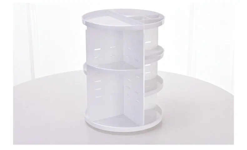 360 Вращающийся органайзер для косметики Make Up Table Cosmetic Box