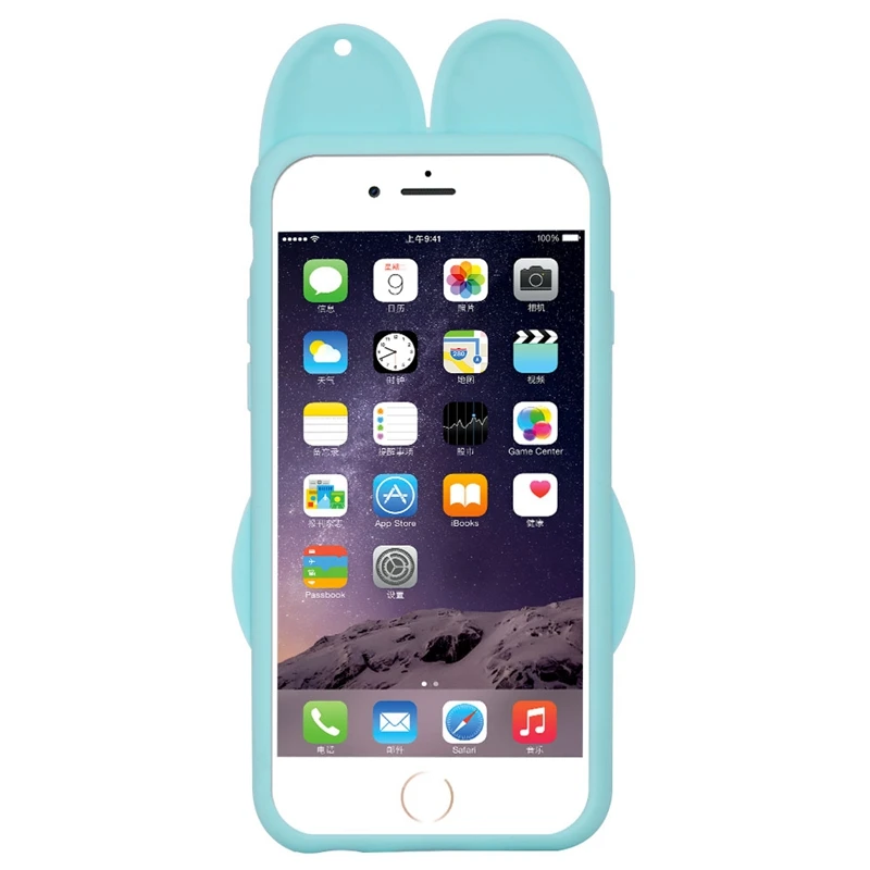 3D мультфильм милый Джуди кролик заяц телефон чехол для Apple iPhone 6 6S 7 8 плюс 5 5S SE