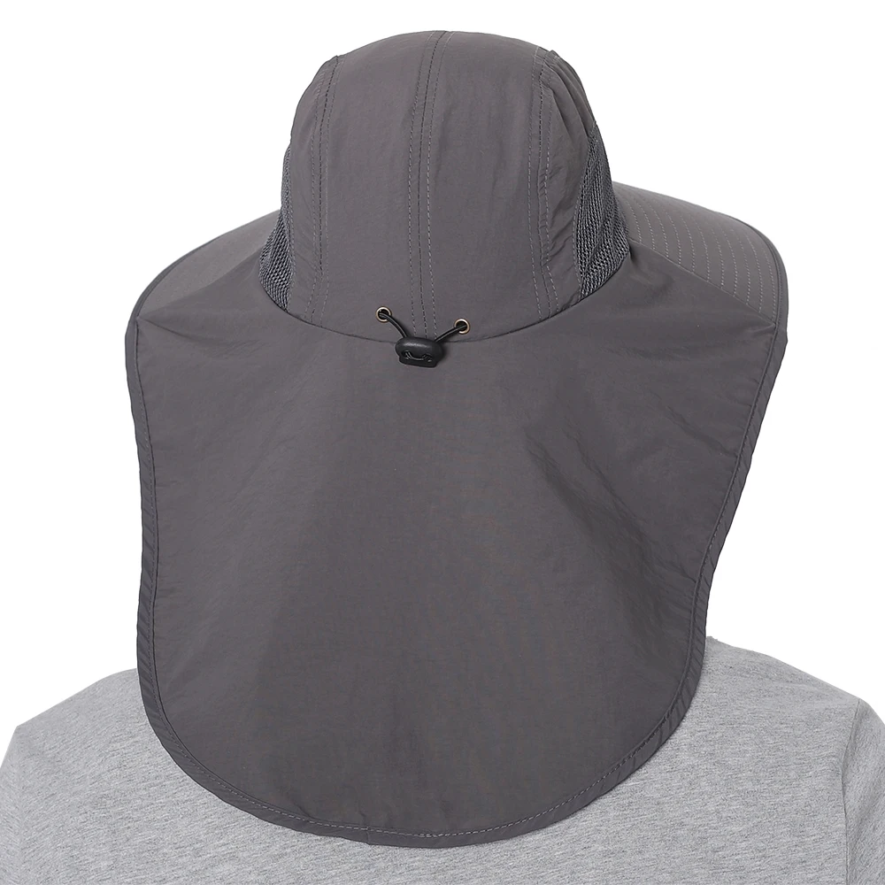 Летняя рыболовная Кепка с широкими полями шляпа от солнца унисекс шейным