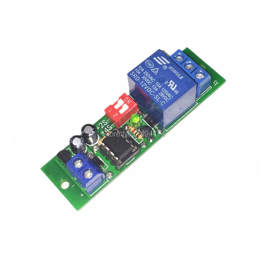 WQScosea Q8S 295 DC 12V релейный модуль времени включения/выключения задержки компьютера
