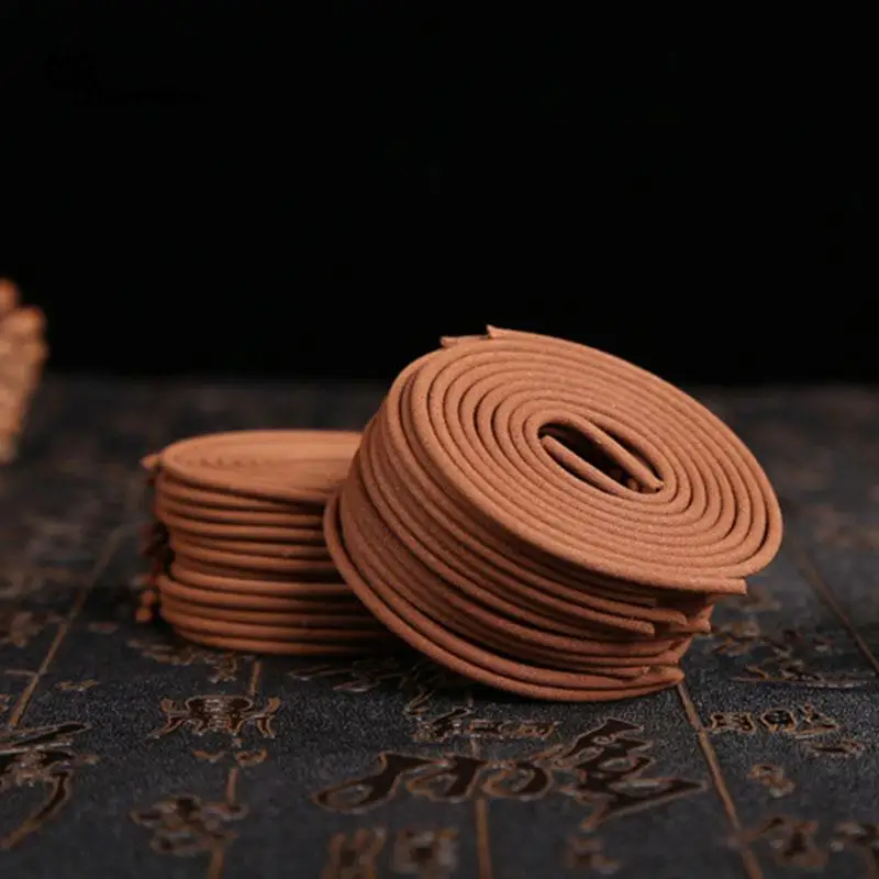 

180pcs/box Coil Incense Natural Plat Incense Indoor Yoga Aromatherapy Incense