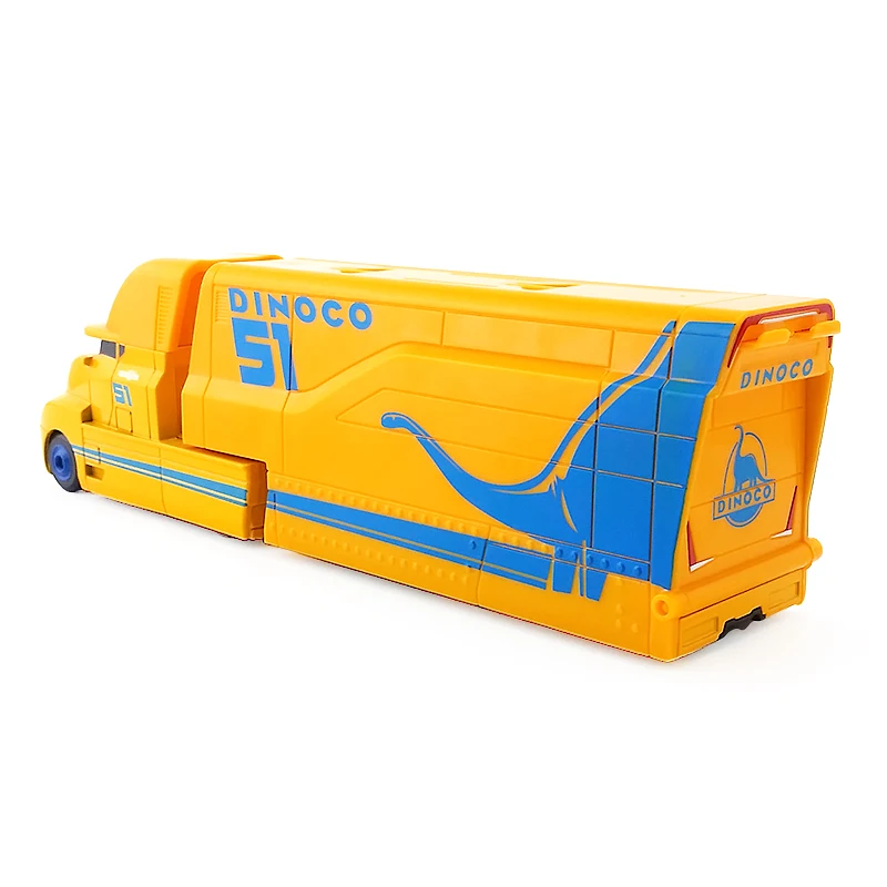 Дисней Pixar Cars 3 Dinoco Cruz Ramirez's Hauler 1:55 литой игрушечный автомобиль совершенно новый