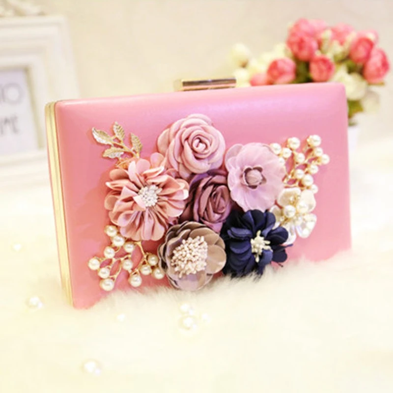 BERNO Fly/новые модные вечерние сумки с разноцветными цветами женские клатчи