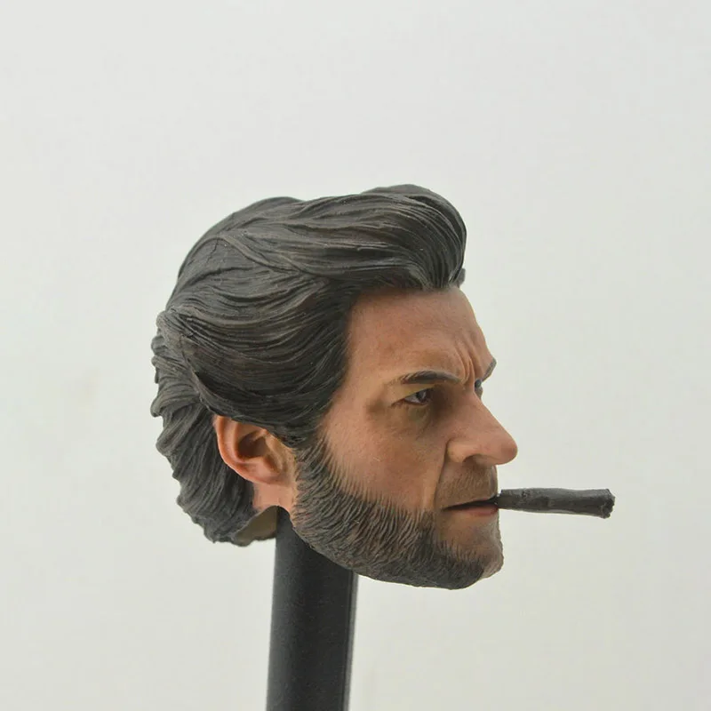 1/6 шкала, Молодежная версия, отправка с сигарой, Uncle Wolf, мужской, мальчик, голова, лепим, голова, резьба на голову, для 12 дюймов, фигурка, тело