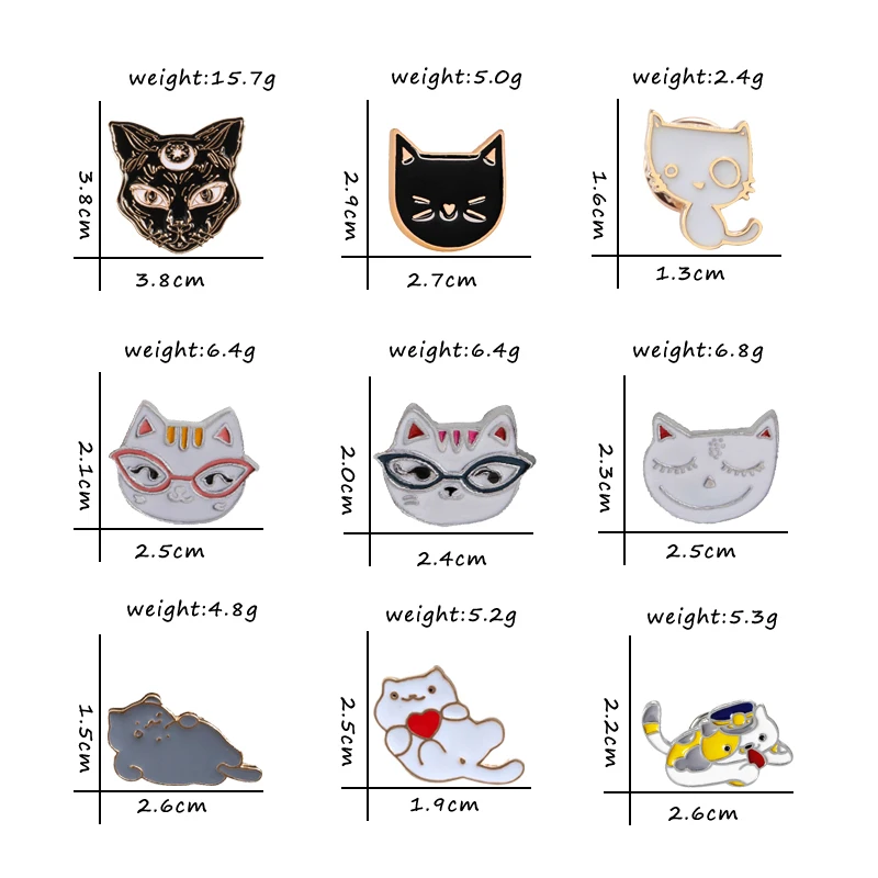 Симпатичная Женская и Мужская джинсовая рубашка черно-белая с отворотом булавка