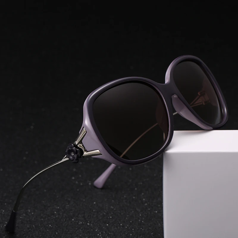 Lucky папа Branded градиентные поляризованные Женский бабочка Солнцезащитные очки для