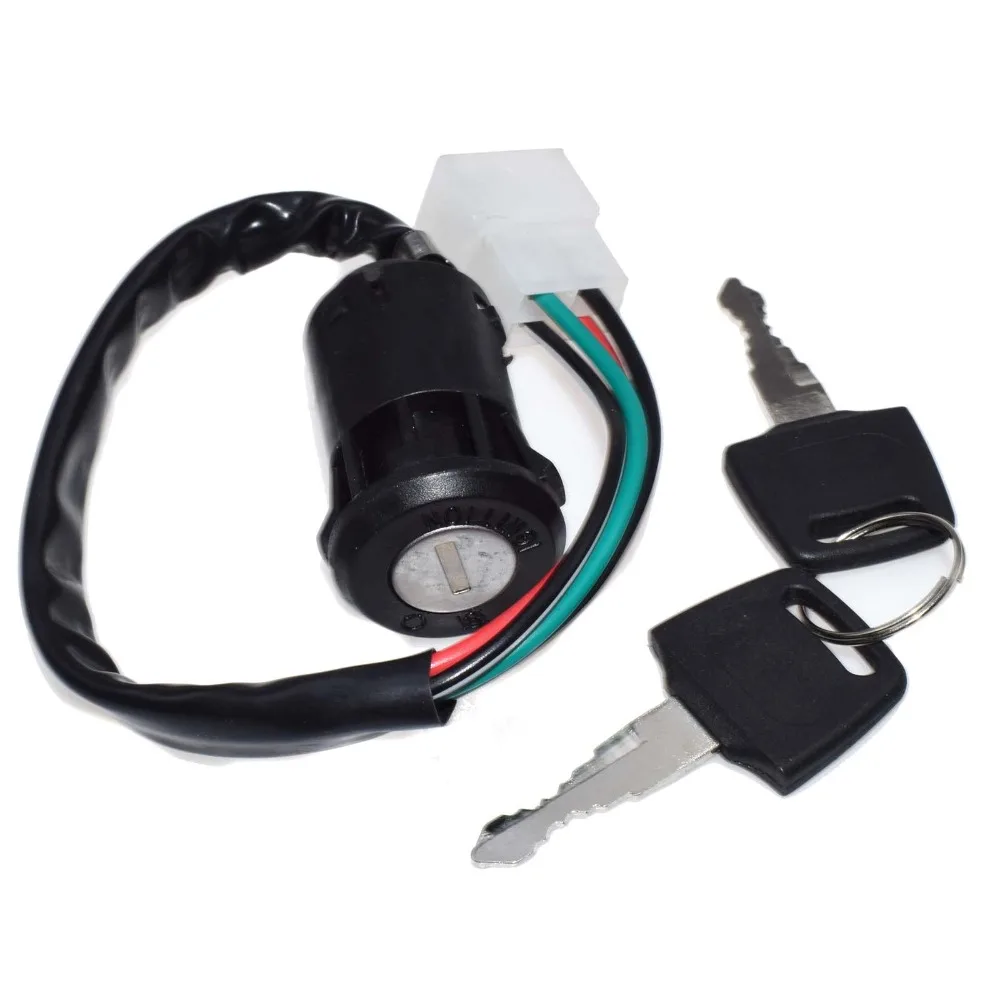 ISANCE Key Ignition Lock Switch 35100-428-017/405 40-71110 For Honda 1978 1979 1980 XL250S XL500 4 Wire | Автомобили и мотоциклы
