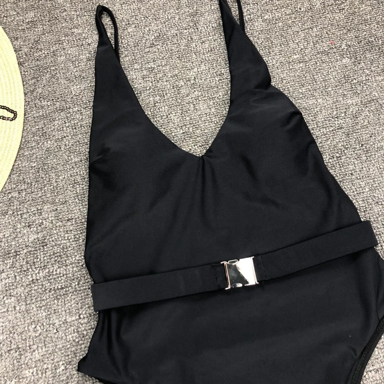 Женский купальник Maillot De Bain Femme с поясом сексуальный пляжный Регулируемый цельный