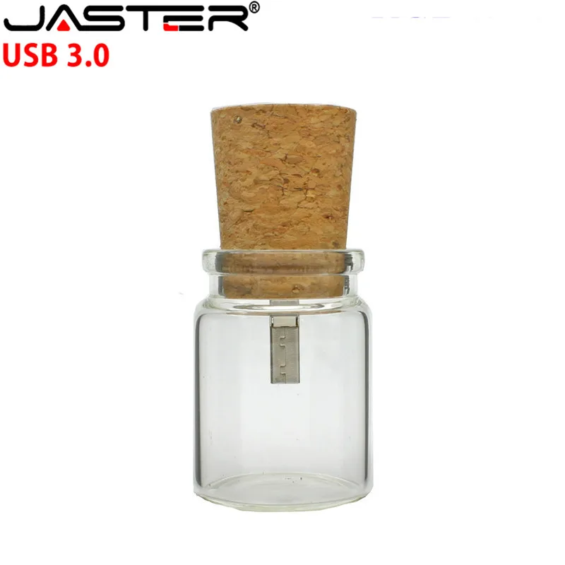JASTER деревянная пробка дрейфующих бутылки usb3.0 флэш накопитель Флешка 4 ГБ 16 32 64 Гб