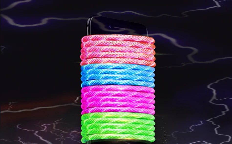NOHON USB кабель для iPhone 8Pin XS Max XR X 8 7 6 Plus 6S Plus 5S 5 iPad флэш-светильник Быстрая Зарядка Кабели зарядное устройство для мобильного телефона