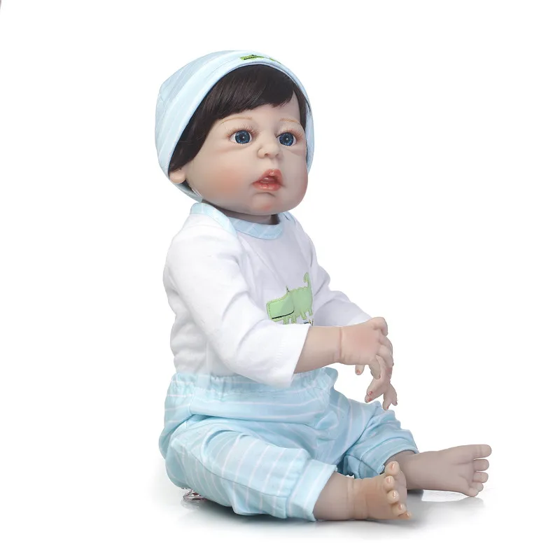 Реалистичные силиконовые куклы bebe boy reborn 55 см Новое поступление реалистичные