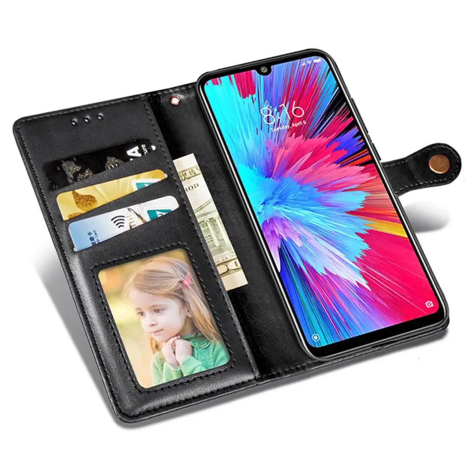 Ретро Роскошный кожаный флип-чехол для Xiaomi Redmi Note 7 7s 8 Pro Чехол для телефона Xiaomi Redmi 7 8 Pro Note 7 7 7s Чехол-кошелек