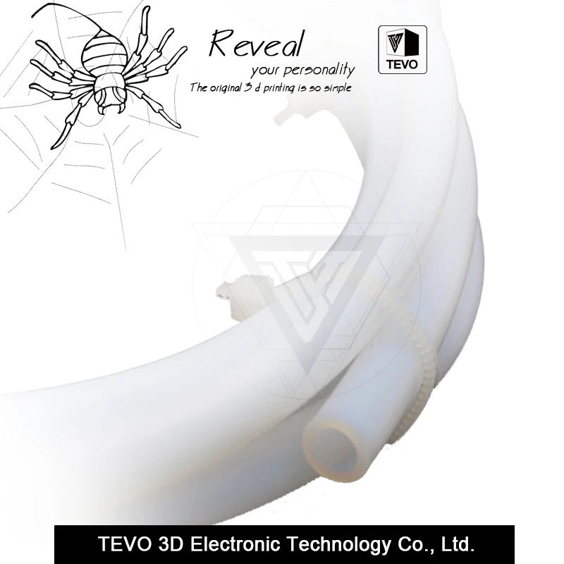 10 м PTFE трубка тефлоновая труба для J head hotend Bowden экструдер 1 75 мм нить ID 2 OD 4 3D