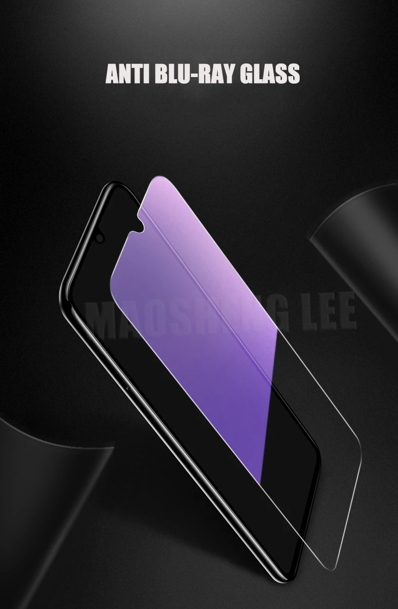 2 шт./лот, закаленное стекло для Xiaomi Redmi Note 7 Pro, Защитное стекло для экрана для Redmi note 7, защитная пленка против Blu-Ray