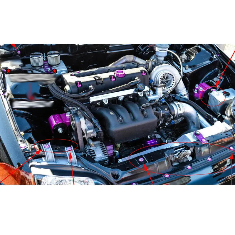 GRT новинка 2015 дизайном JDM СТИЛЬ ryanstar Racing Алюминий золото шайба увеличенная