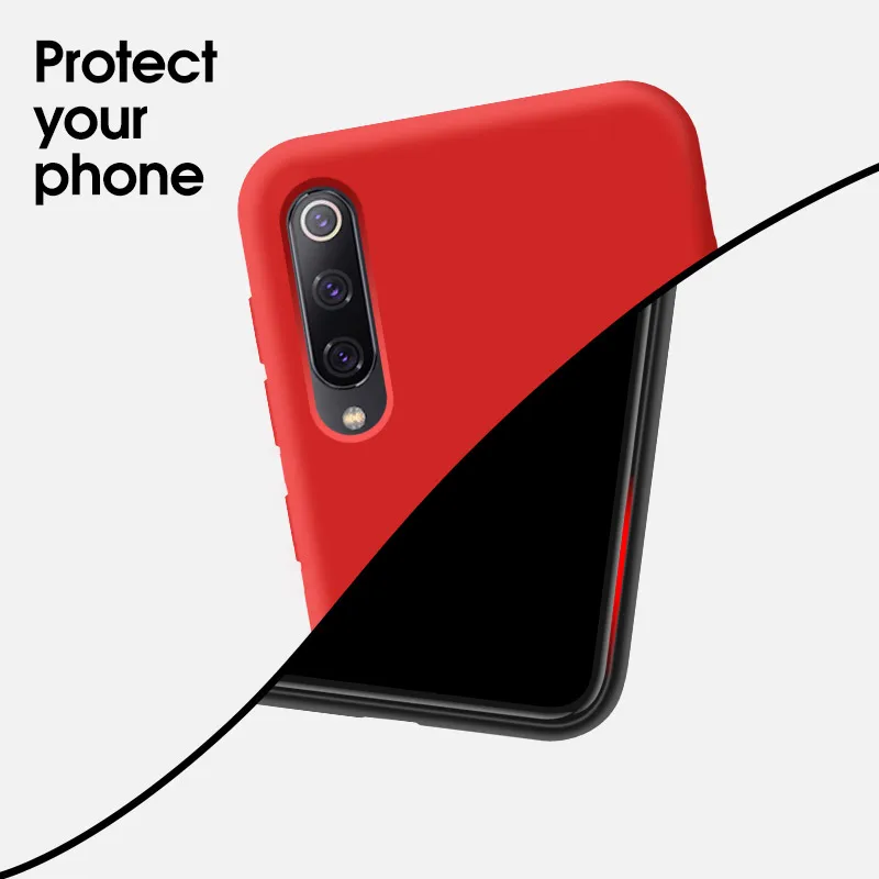 Цветной чехол для телефона Xiaomi Mi 9 9T 8 Lite Pro Explorer SE A2 Mi6X Mi9T жидкий силиконовый