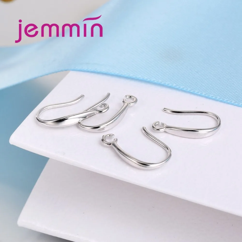 New 10PCS/lot 925 Sterling Silver Jewelry Findings DIY Handmade Hook Earring Components Accessory Ear Wires | Украшения и