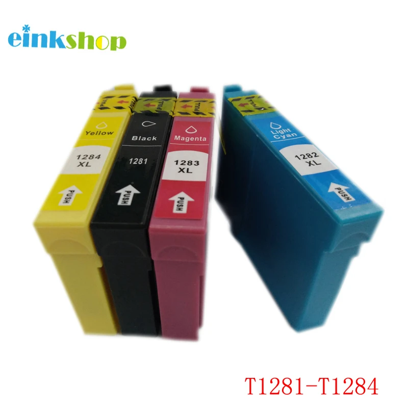 Картриджи einkshop T1281-T1284 чернила для принтера Epson Stylus sx125 sx130 sx230 sx235w sx420w sx430w sx425w sx435W