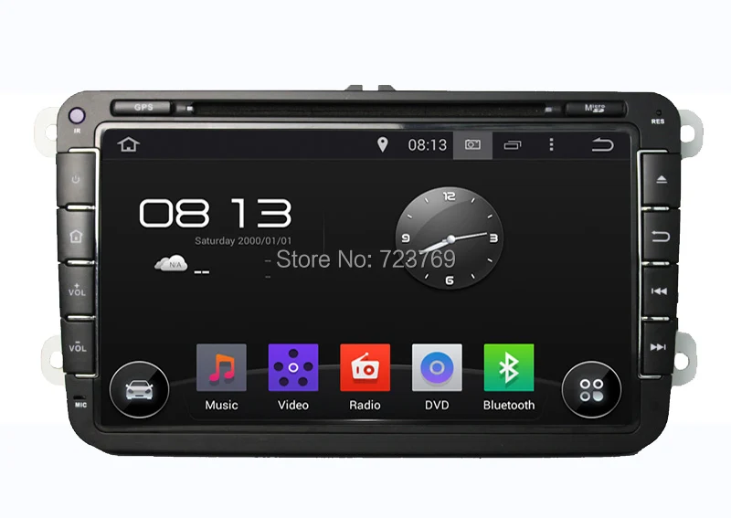 Автомобильный DVD GPS навигатор для Skoda Fabia Octavia Volkswagen Passat|car dvd gps navigation|pure androidandroid 4.4.4 |