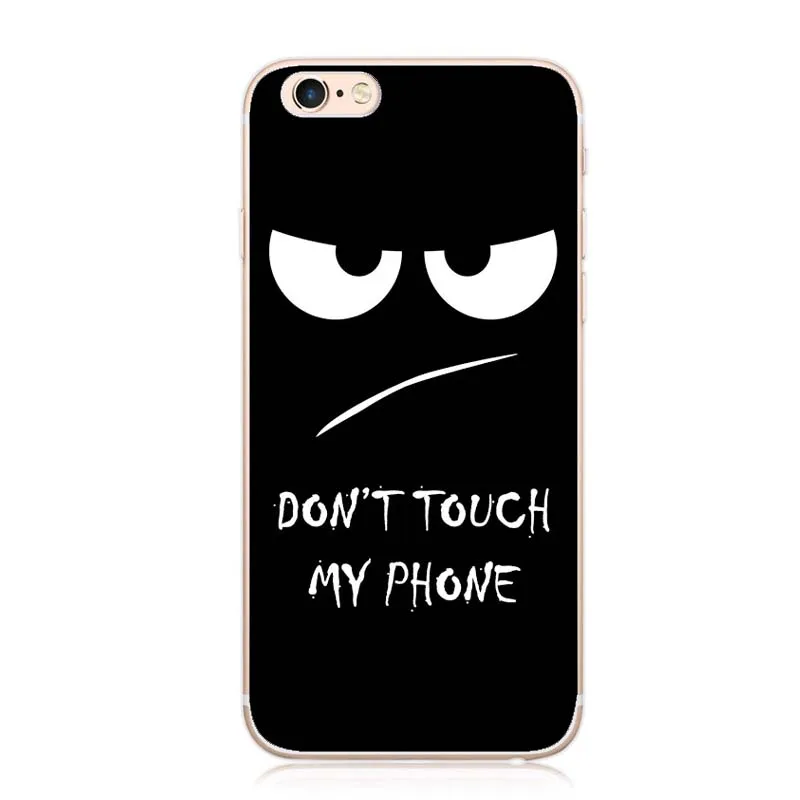 Interesti &quotDont Touch мой телефон&quot чехол для iPhone 6 цветы розы Футляр пластиковую крышку