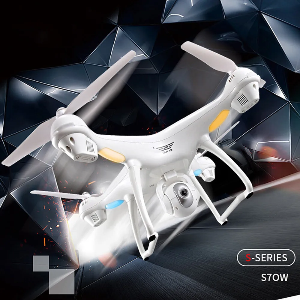 S70W 2,4 GHz gps FPV Дрон с камерой 1080P бесщеточный Квадрокоптер управление жестами Складная HD камера Wifi Безголовый режим